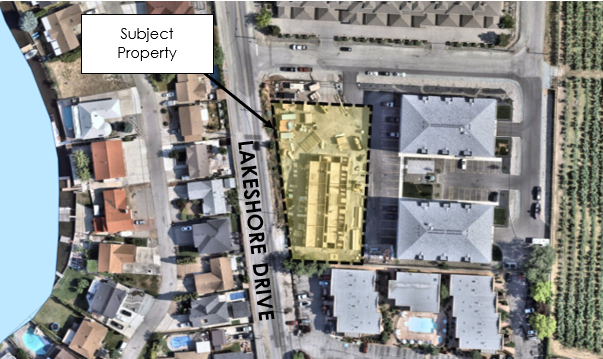 5601 Lakeshore - location map