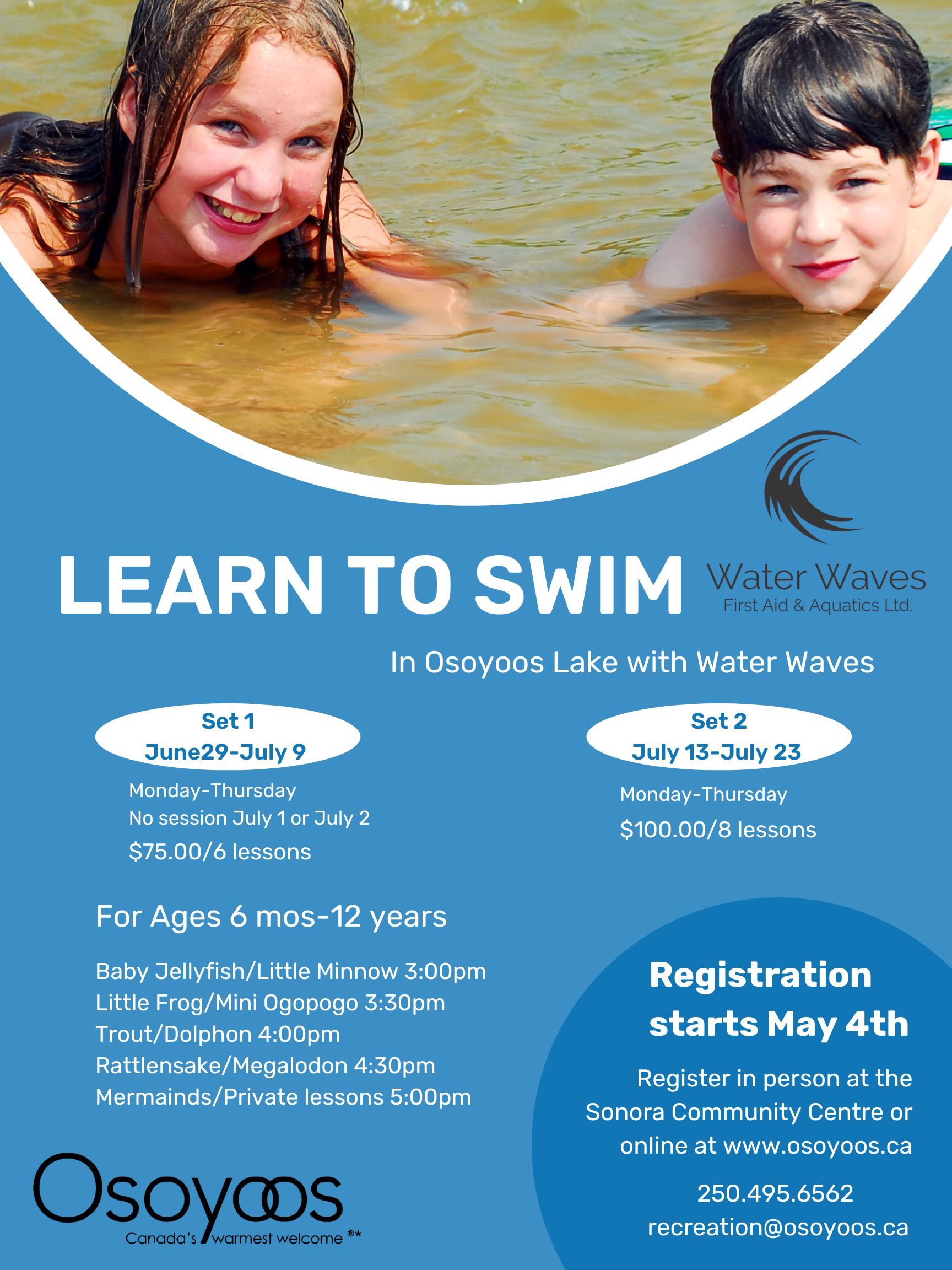 Summer Swimming Lessons